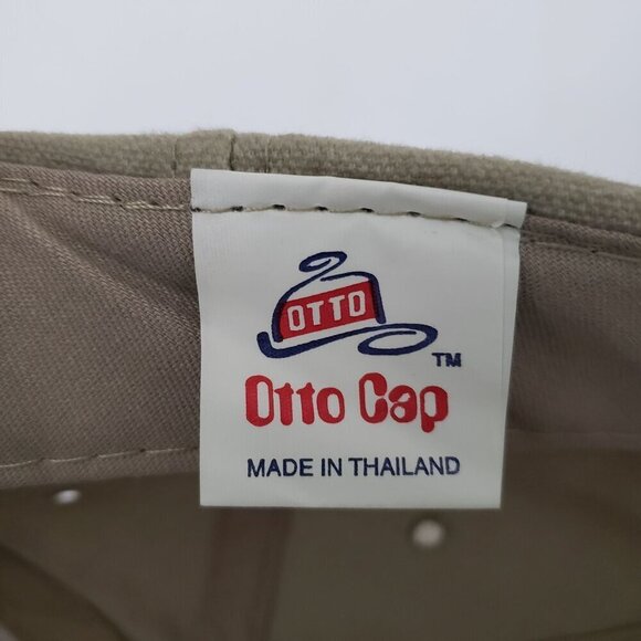 Vintage 1980s Otto Reno Nevada Bear Graphic Adjustable Strap Back Baseball Cap - Picture 5 of 11